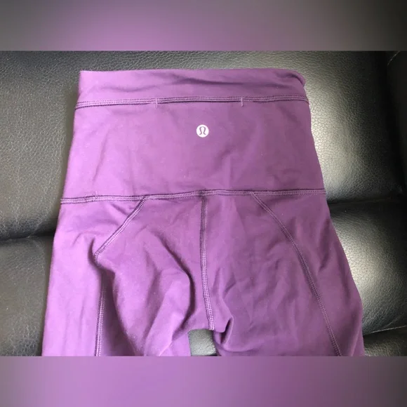Lululemon Pure Practice Pant Deep Zinfandel Size 2! EUC - Picture 6 of 9